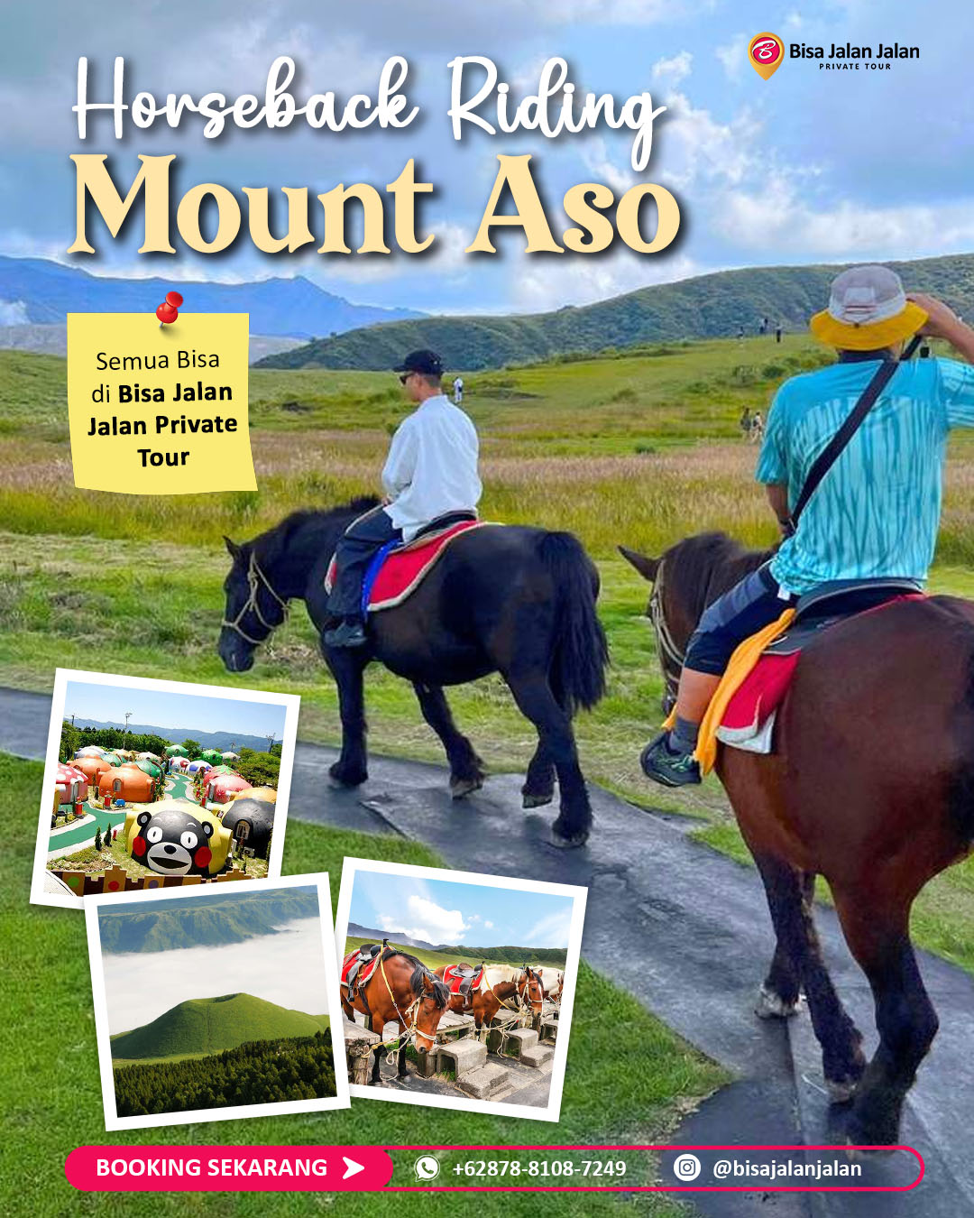 [everlasting] horseback riding mount aso